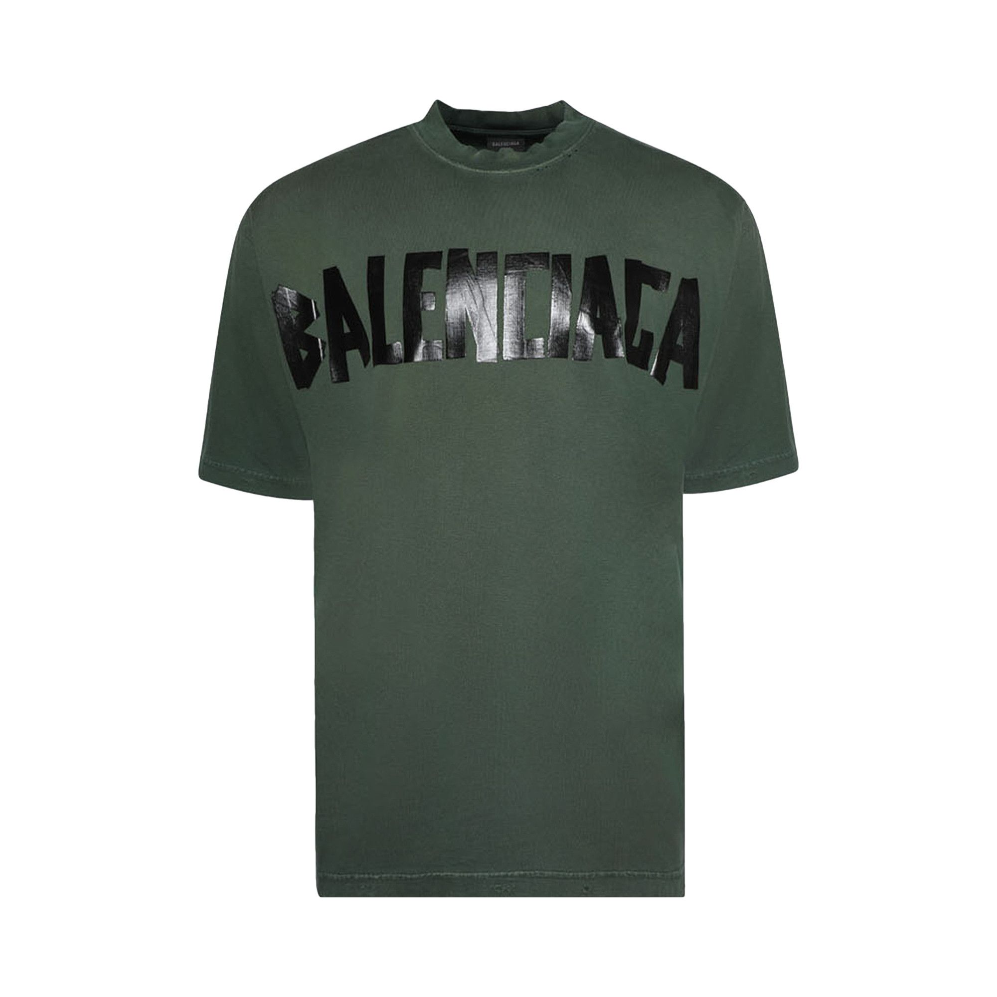 Balenciaga green shirt hot sale