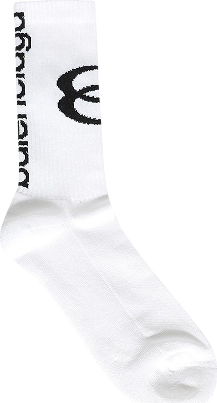 Balenciaga Unity Socks WhiteBlack