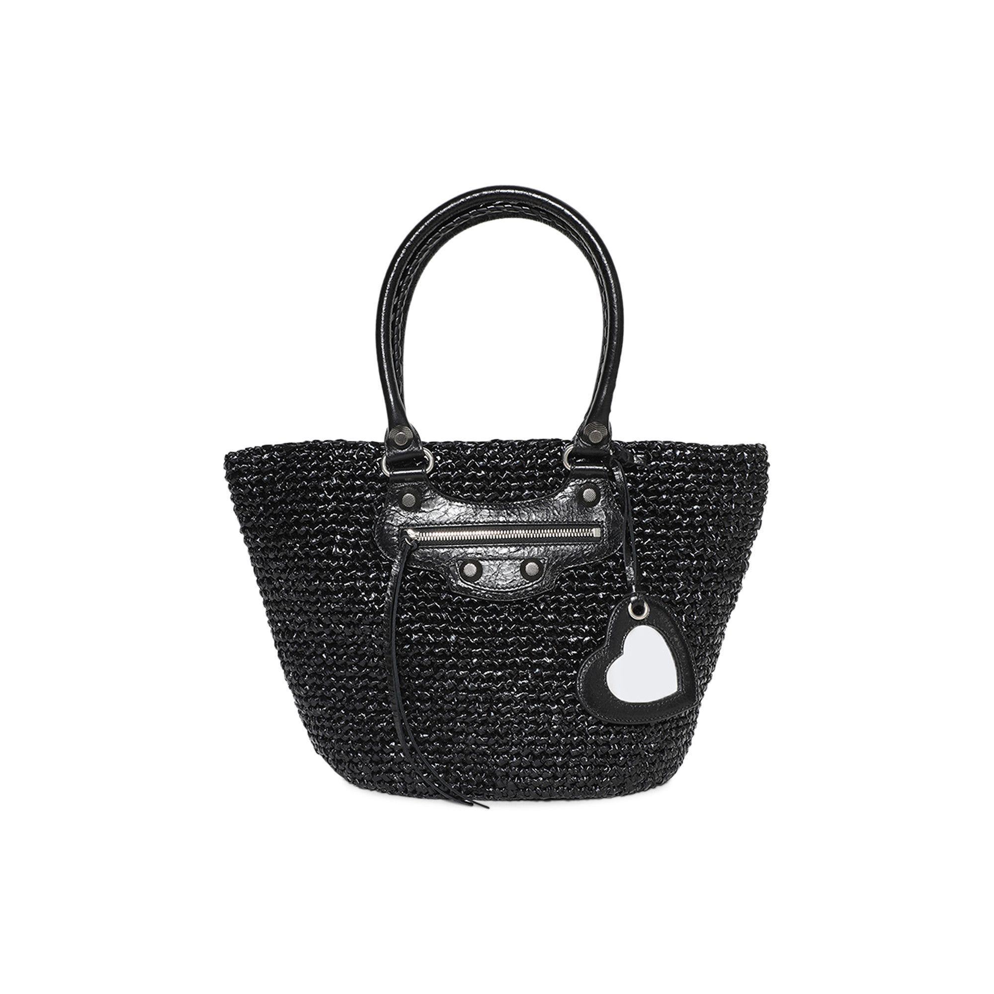 Buy Balenciaga Le Cagole Panier Bag 'Black' - 786188 2AA19 1000 | GOAT