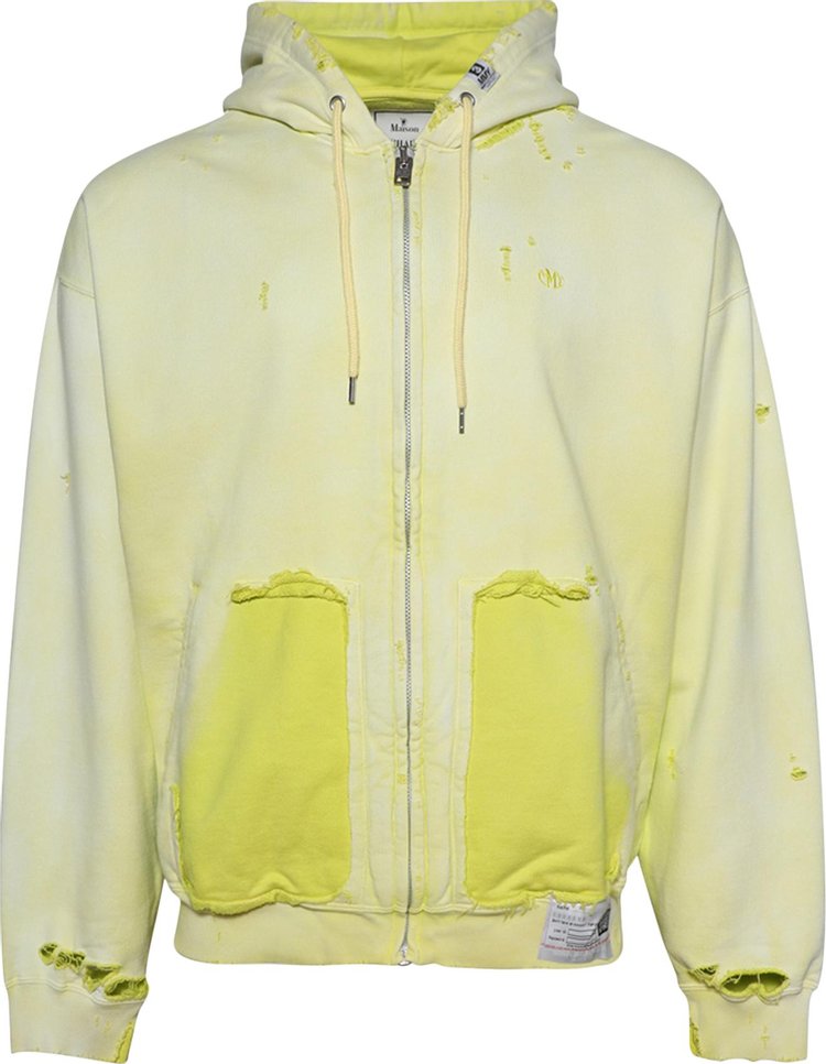 Maison Mihara Yasuhiro Sun Faded Parka Yellow