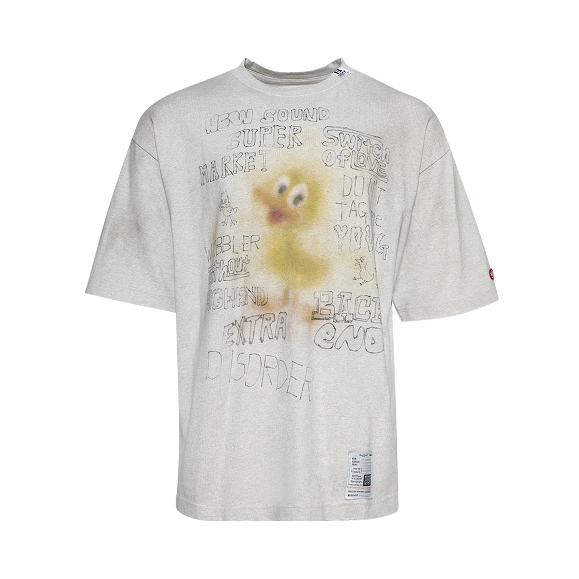 MIHARA YASUHIRO｜ (J13TS732 GRAY) Buy Maison Mihara Yasuhiro Distressed Tee 'Grey' - J13TS732