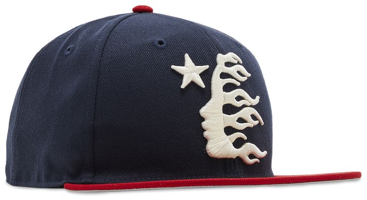 Hellstar Baseball Fitted Hat Navy