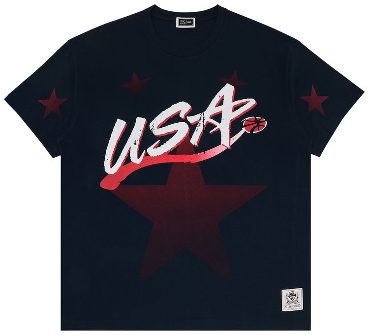 Kith For USA Basketball All Star Vintage Tee Nocturnal