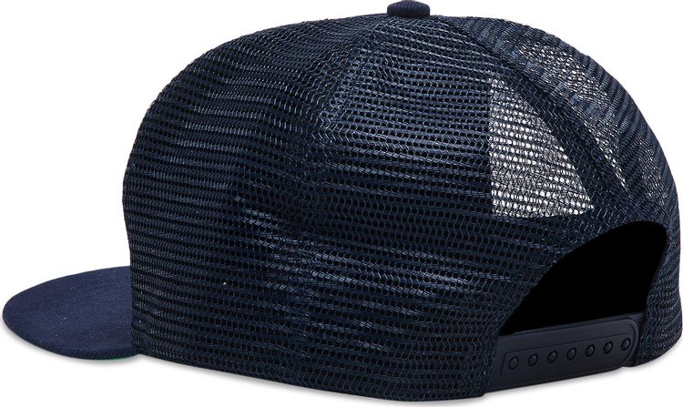 Rhude Service Trucker Hat Navy