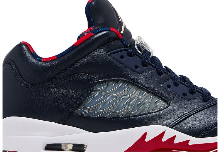 Air Jordan 5 Low Golf Obsidian Red