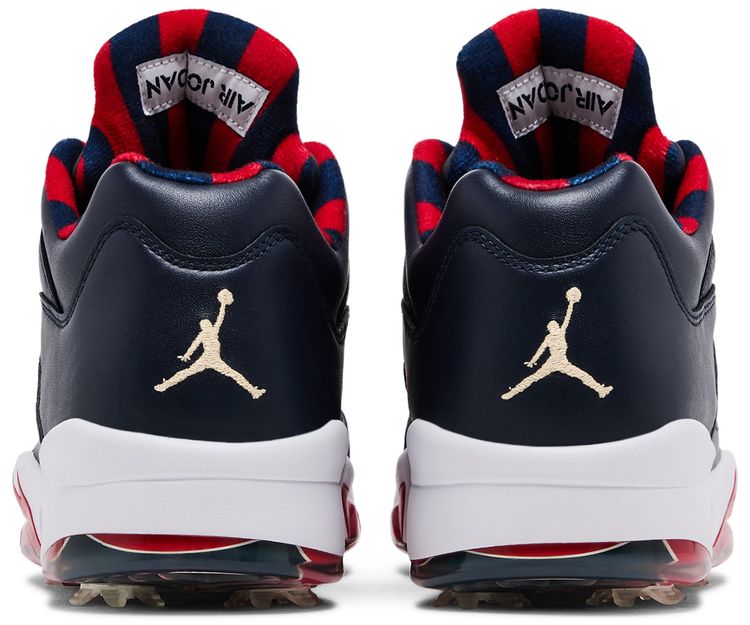 Air Jordan 5 Low Golf Obsidian Red