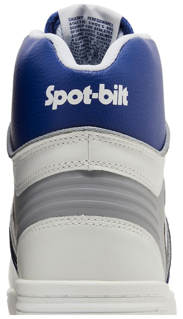 Saucony Spot Bilt Sonic High White Royal