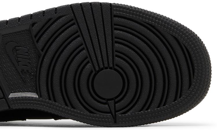 Air Jordan 1 Mid GS Triple Black 2022