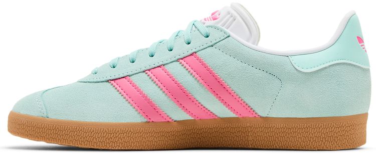 Adidas Wmns Gazelle Semi Flash Aqua Lucid Pink