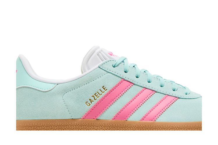 adidas gazelle silver green womens adidas Womens Gazelle Bold (Mint Rush/Impact Orange ) 7.5