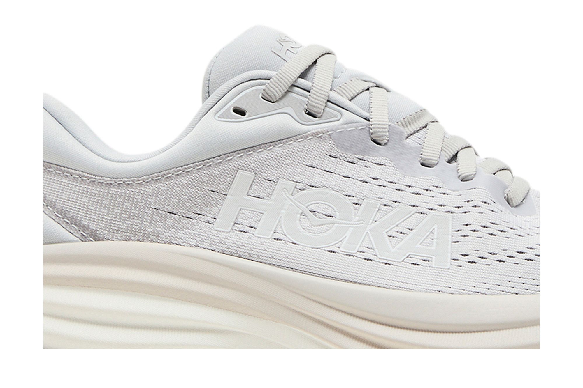 Hoka One One Bondi 8 Lunar Rock Nimbus Cloud (Women's