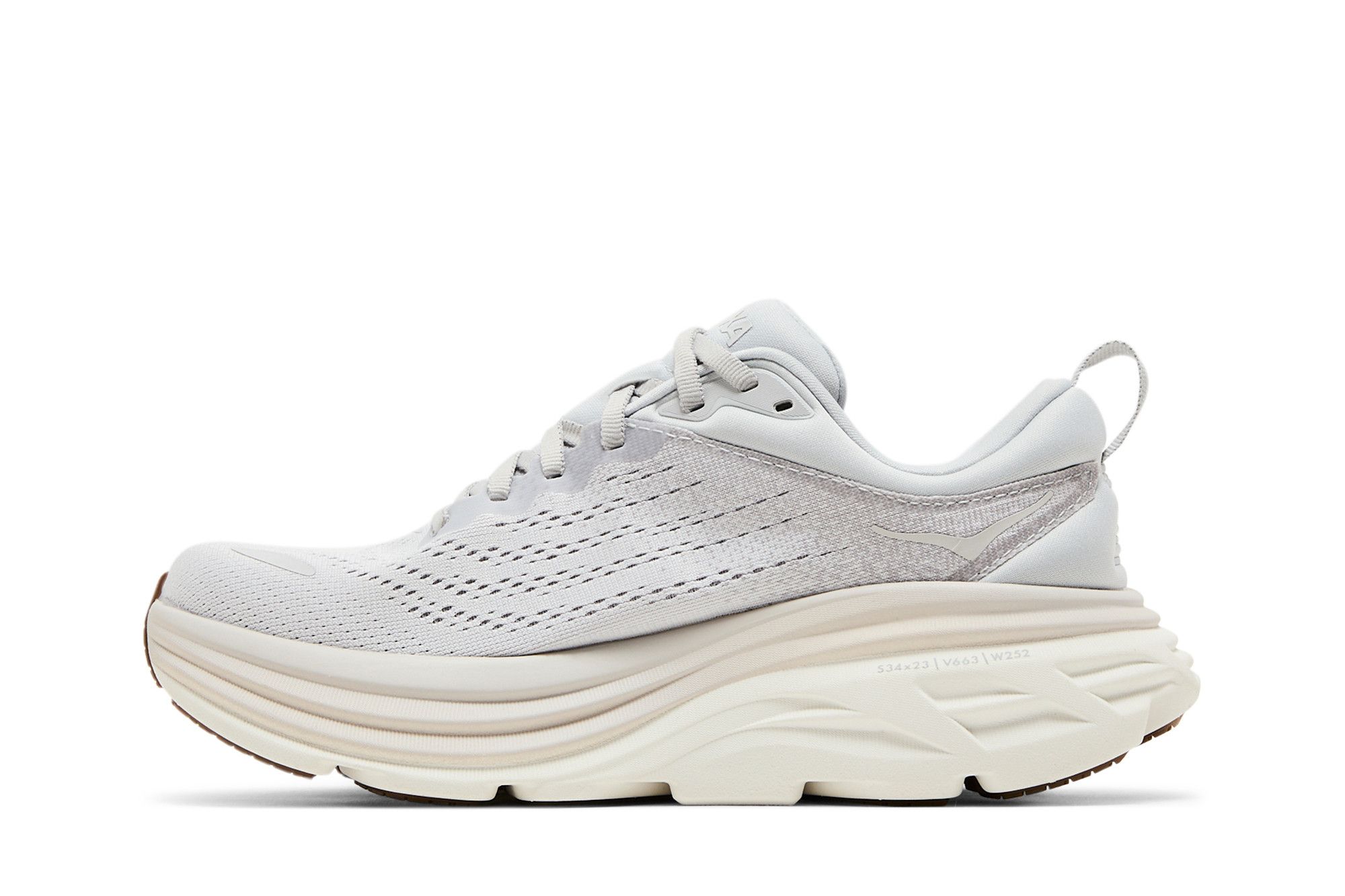 WMNS) HOKA ONE ONE Bondi 8 'Lunar Rock Nimbus Cloud' 1127952