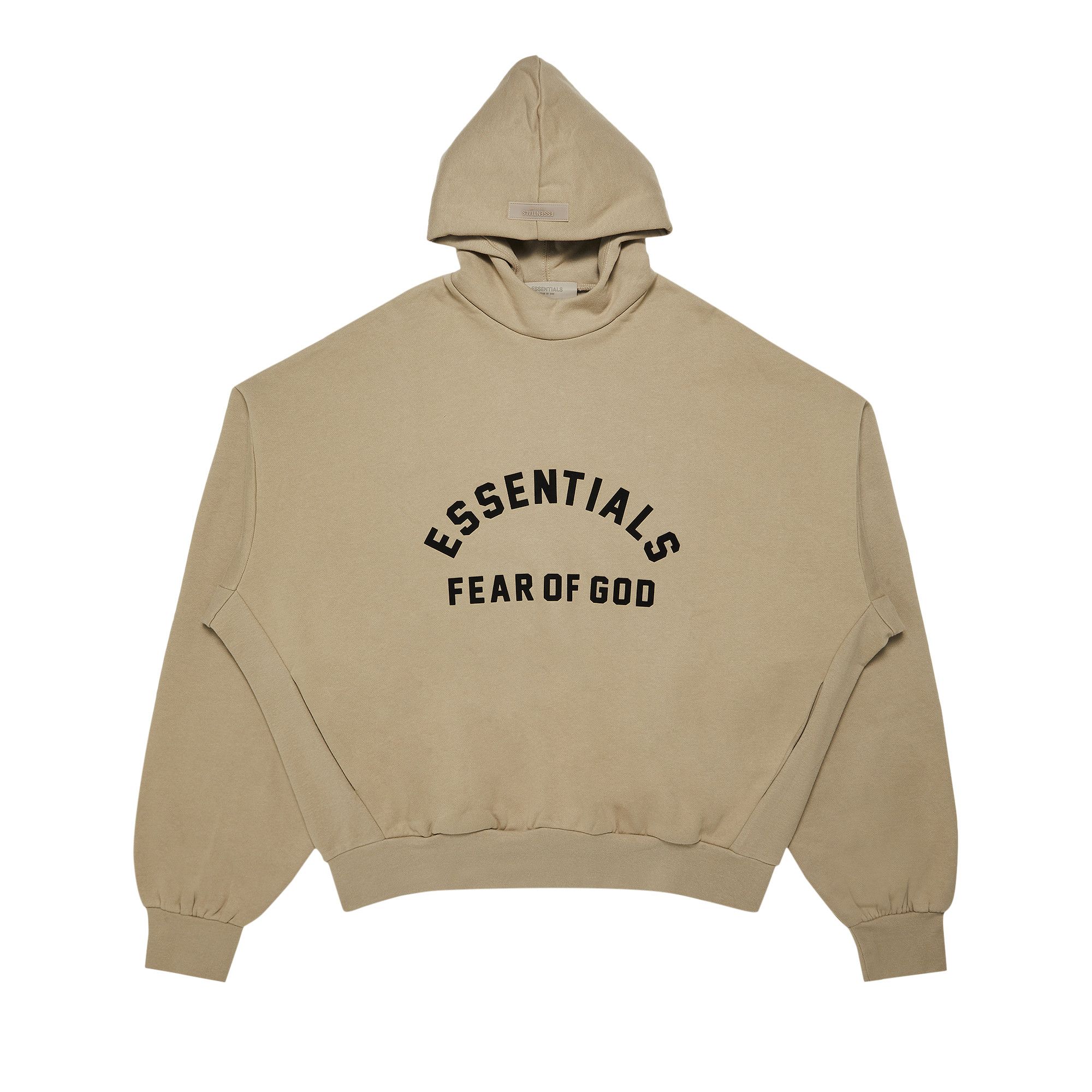 Buy Fear of God Essentials Hoodie 'Dirty Beige' - 192SP232054 | GOAT