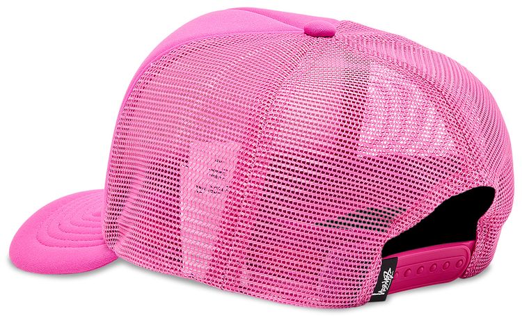 Stussy Big Basic Trucker Cap Hot Pink