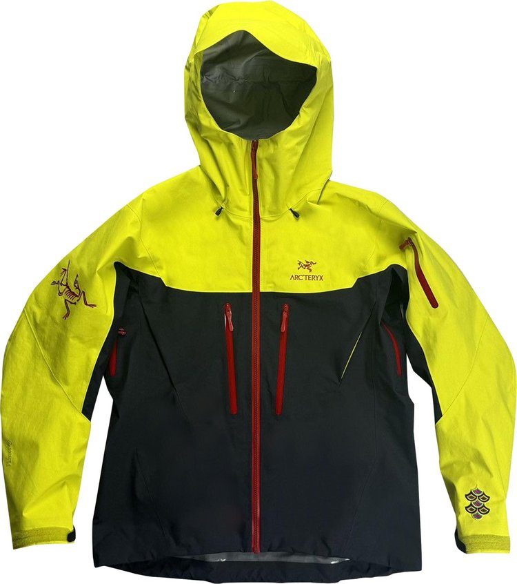 Arcteryx Alpha SV Year Of The Dragon Jacket Yellow