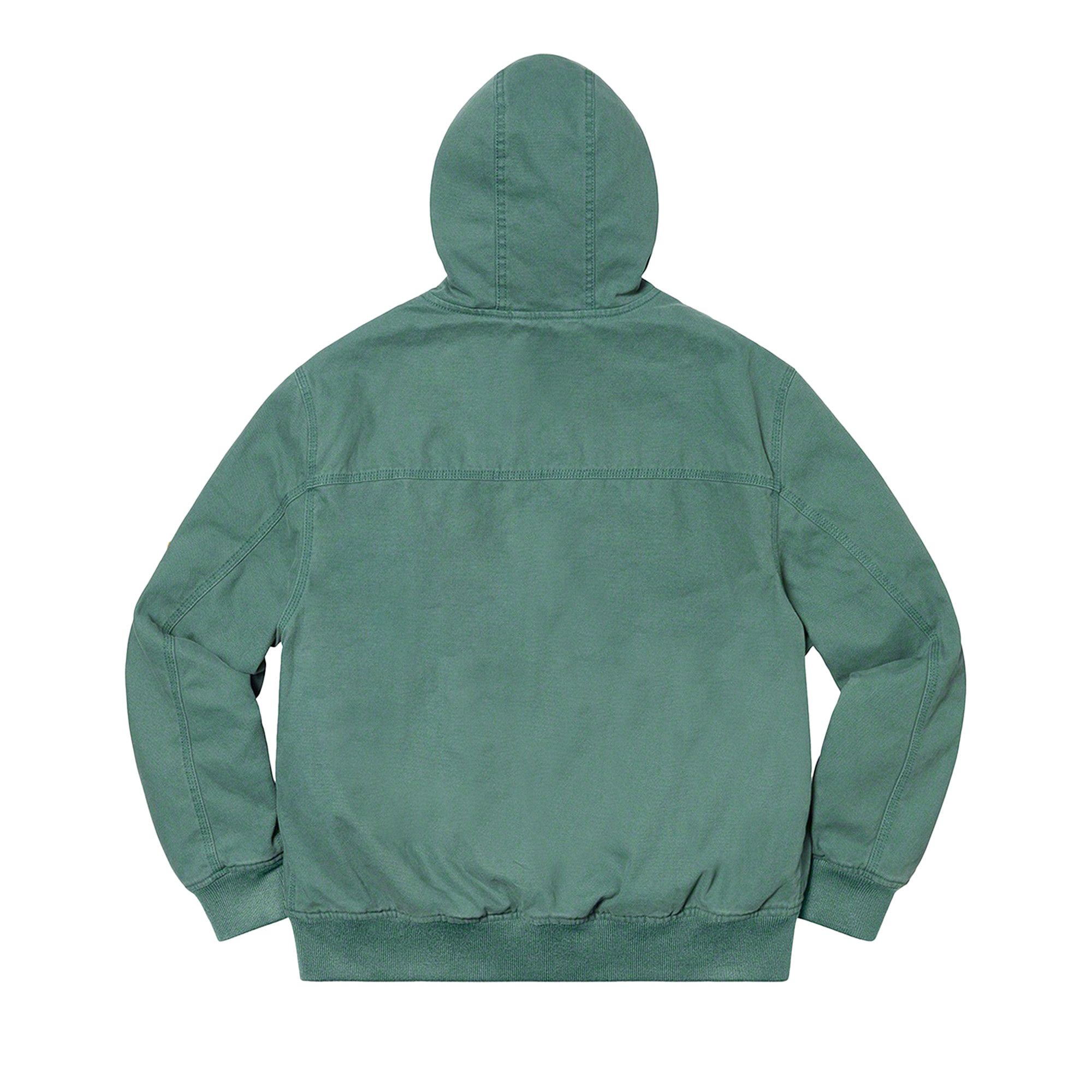 Buy Supreme Canvas Hooded Work Jacket 'Work Green' - SS20J18 WORK