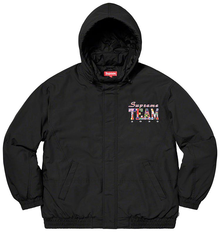 Buy Supreme Team Puffy Jacket 'Black' SS20J69 BLACK GOAT
