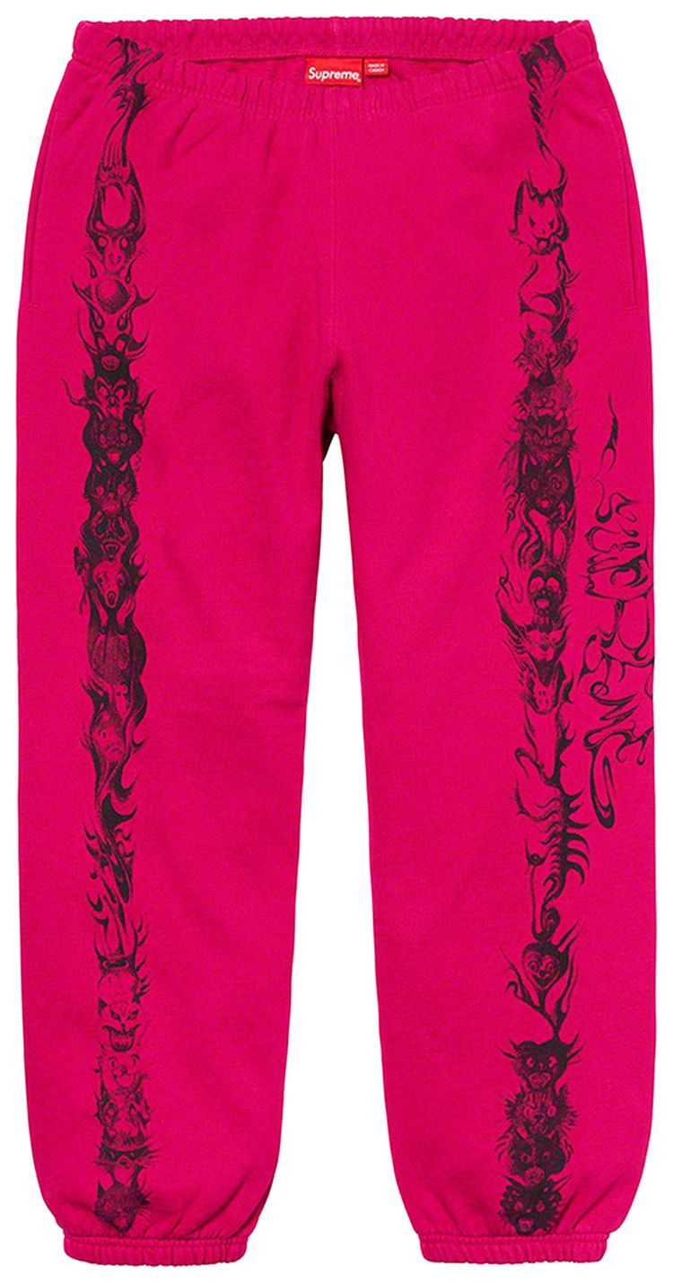 Supreme Animals Sweatpant Fuchsia