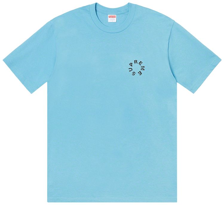 Supreme Marble Tee Light Slate