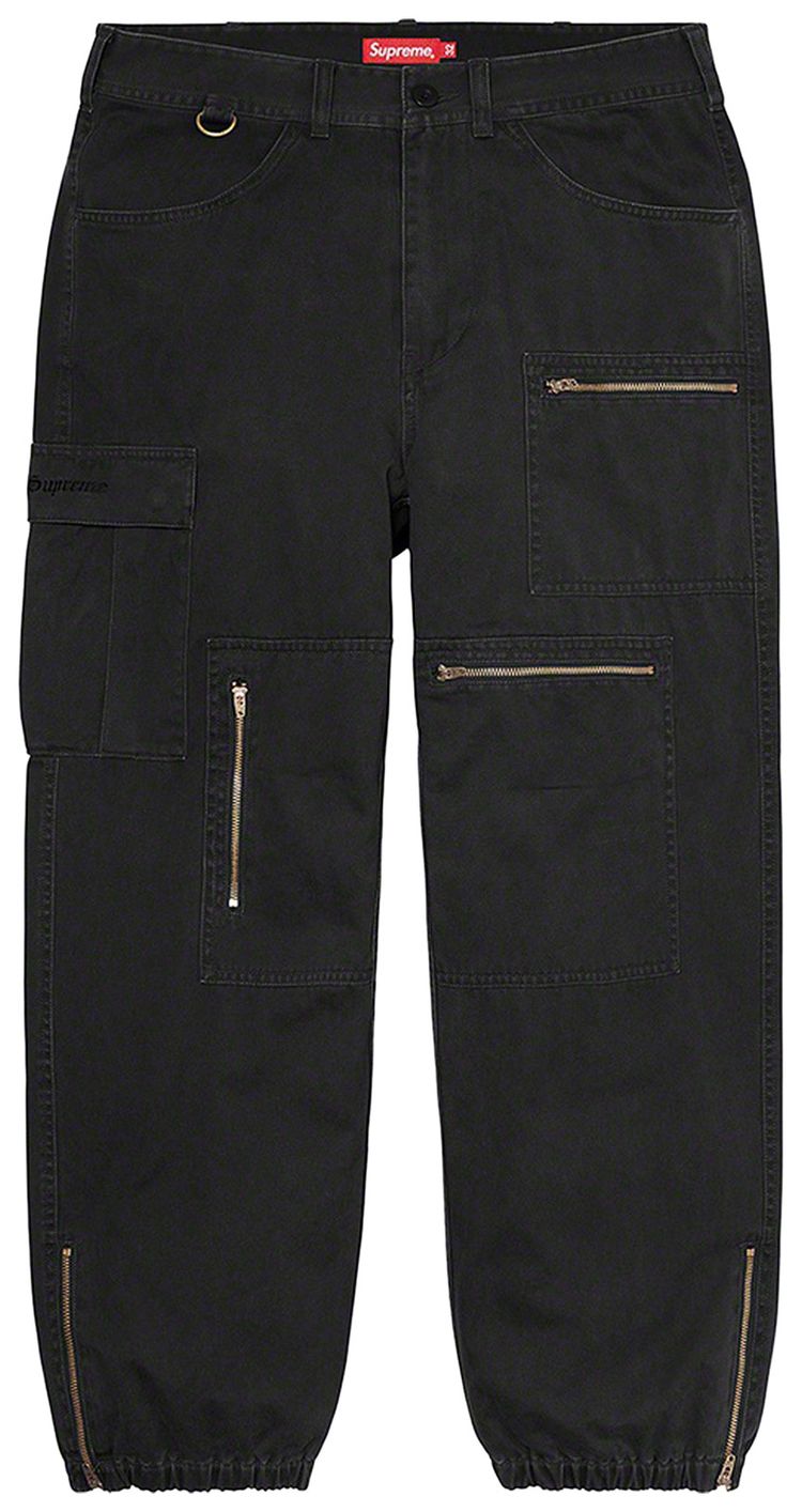 Supreme Cargo Flight Pant Black