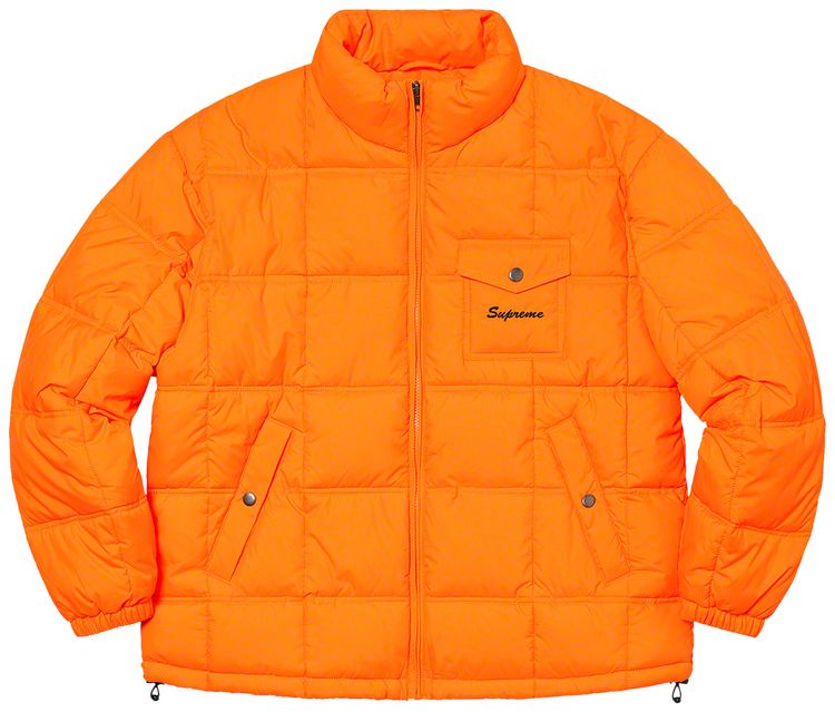 Supreme Iggy Pop Puffy Jacket Orange