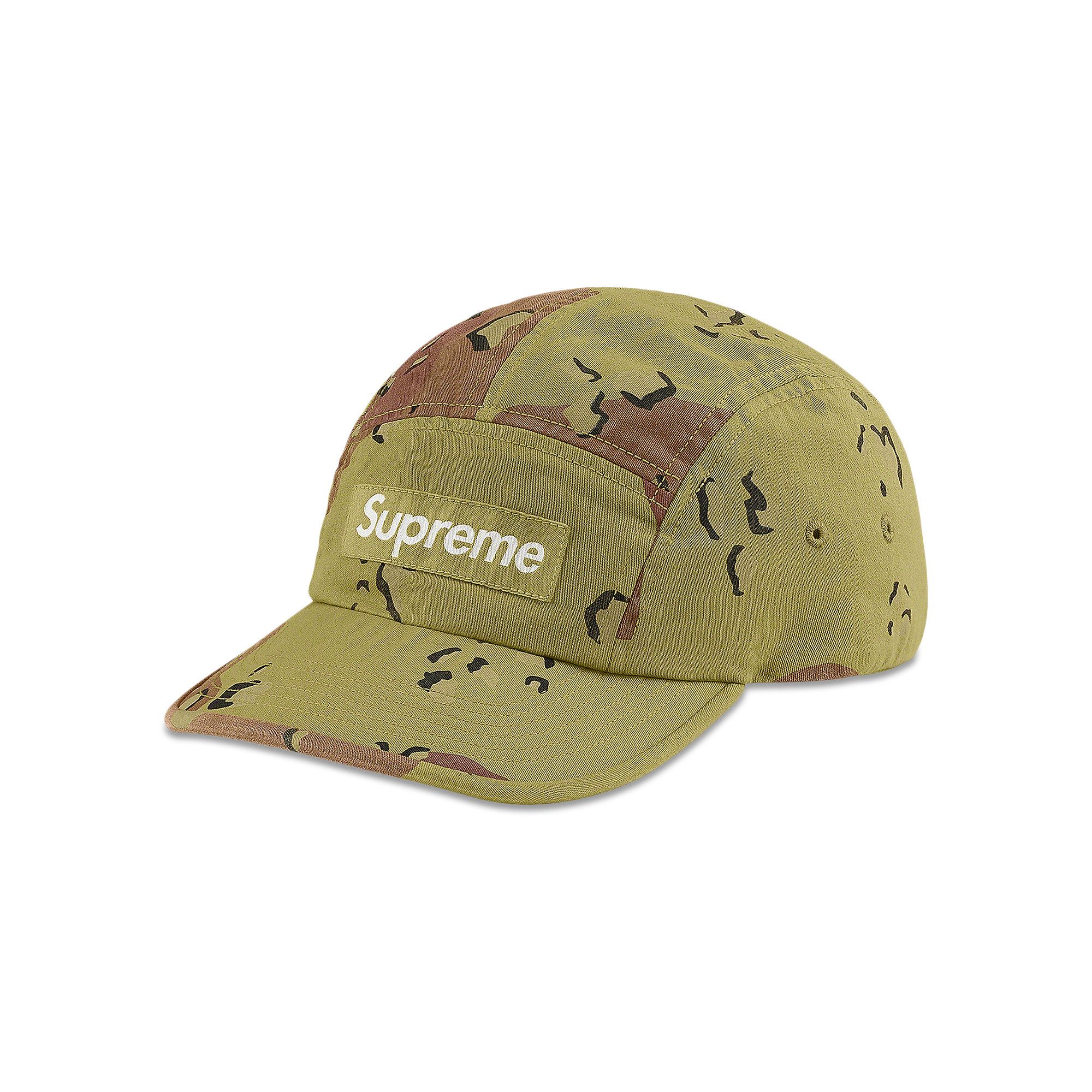 Buy Supreme Overdyed Camo Camp Cap 'Green' - SS21H13 GREEN