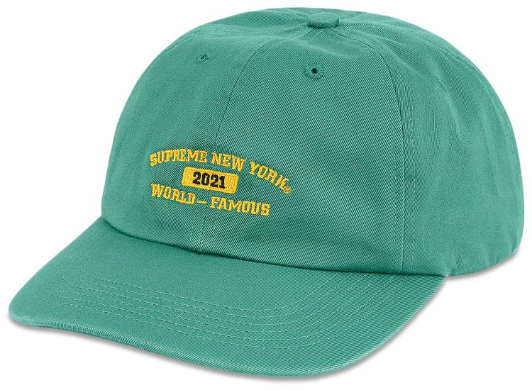 Supreme World Famous 6 Panel Pale Green