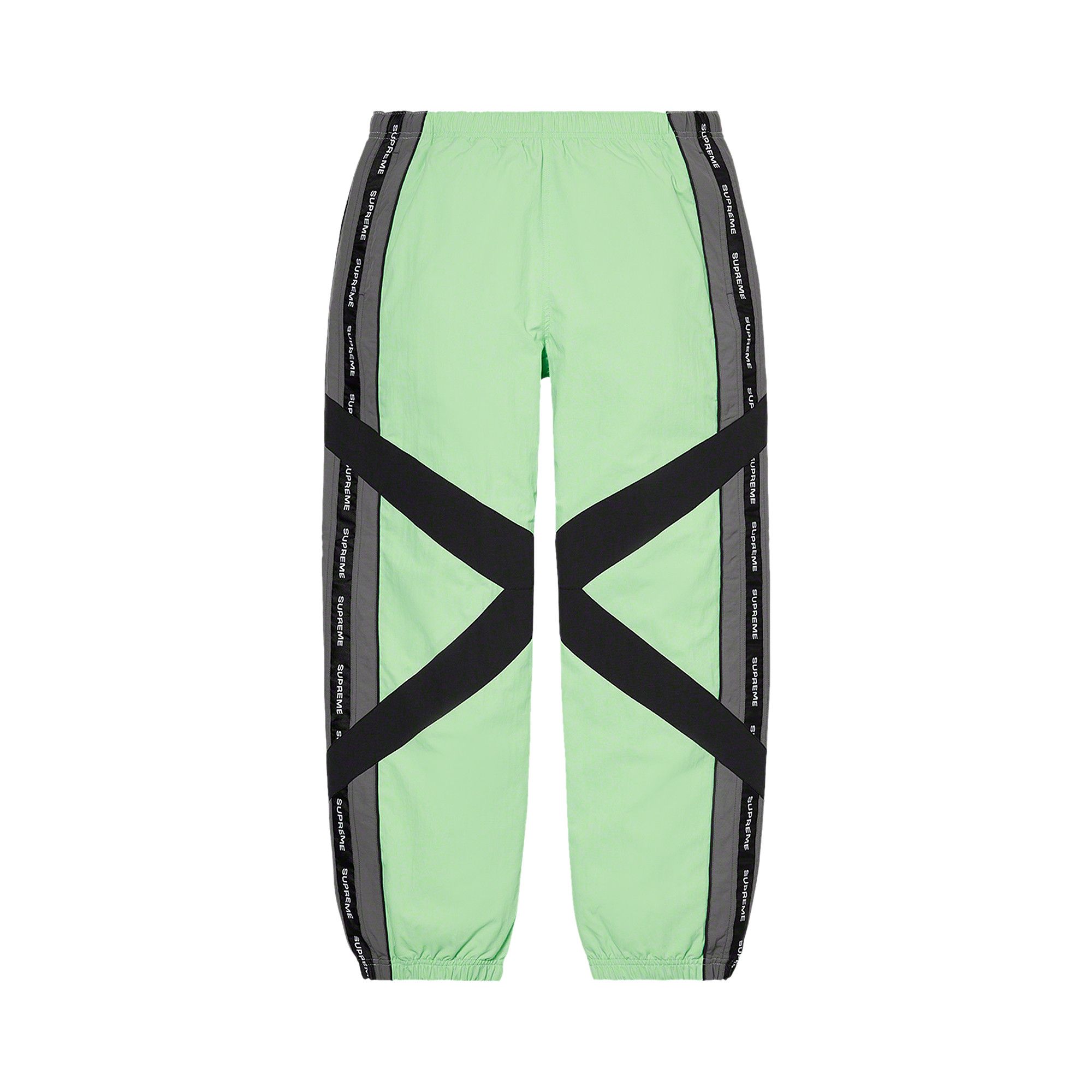 Buy Supreme Cross Paneled Track Pant 'Mint' - SS21P34 MINT | GOAT