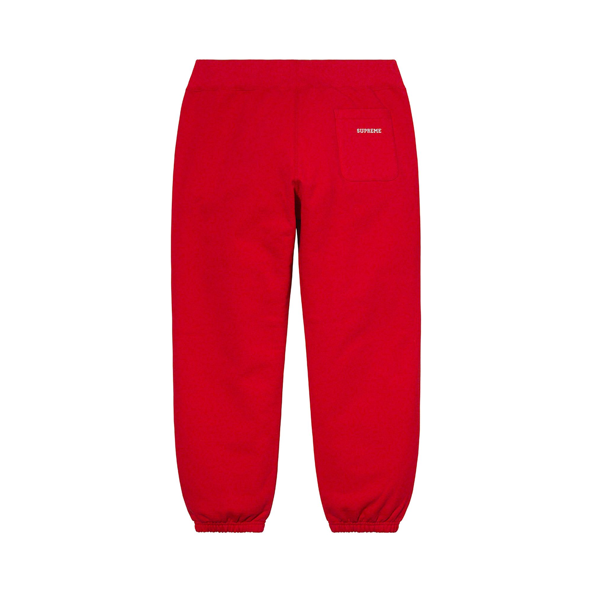 Buy Supreme x Swarovski S Logo Sweatpant 'Red' - SS21P61 RED | GOAT