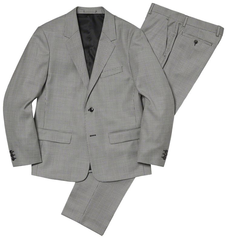 Supreme Wool Suit Houndstooth