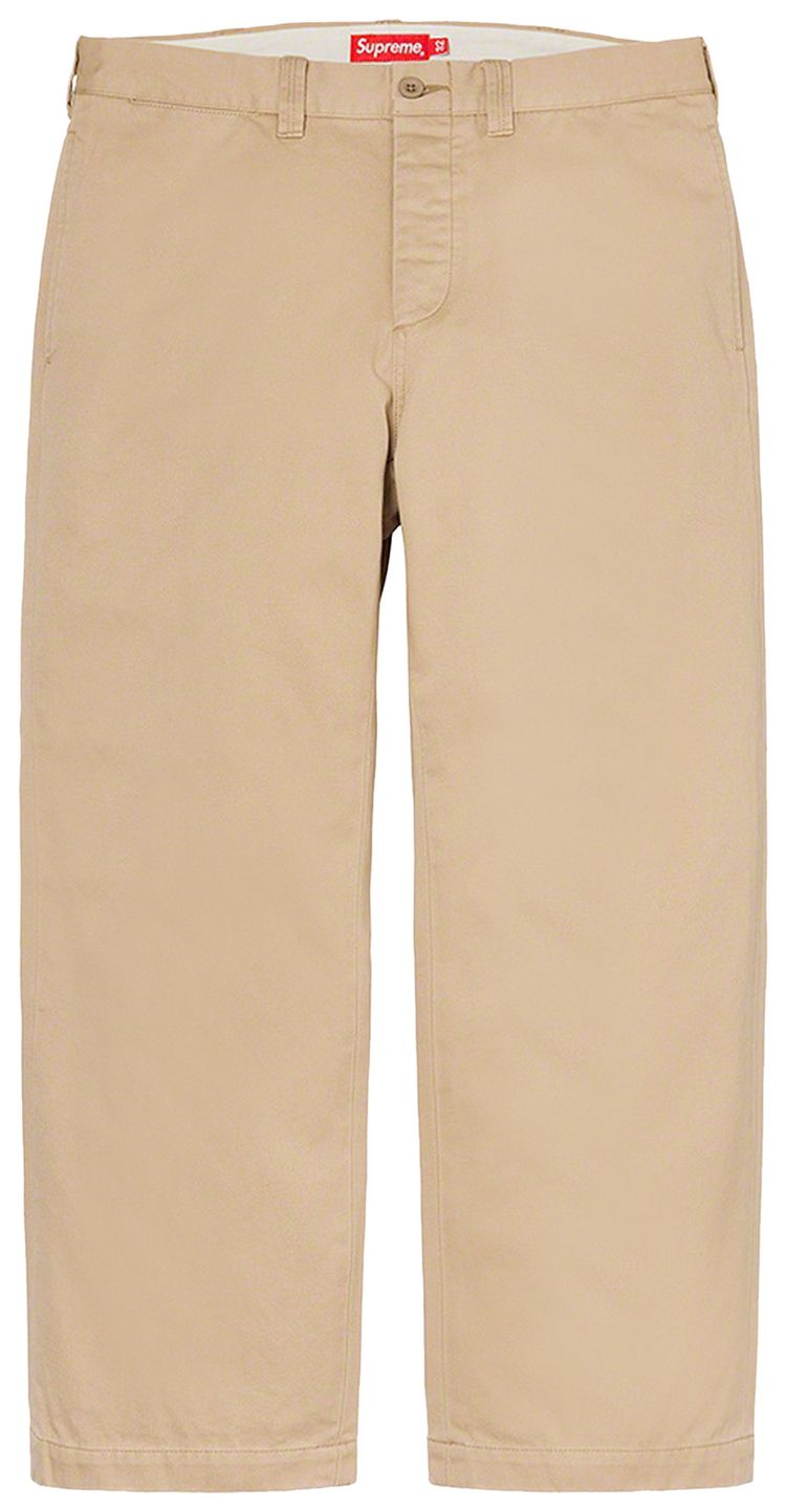 Supreme Pin Up Chino Pant Khaki