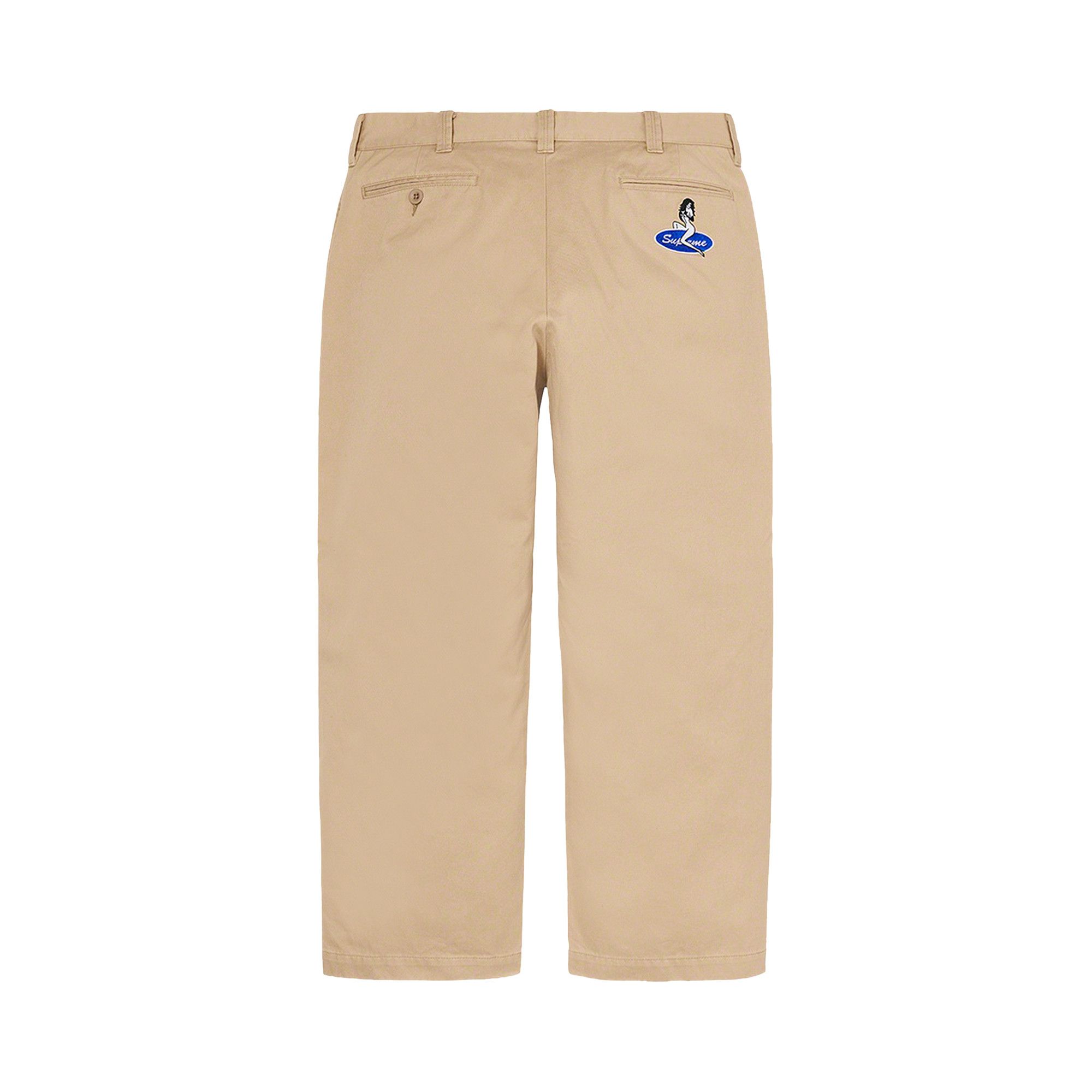 Buy Supreme Pin Up Chino Pant 'Khaki' - SS21P36 KHAKI | GOAT