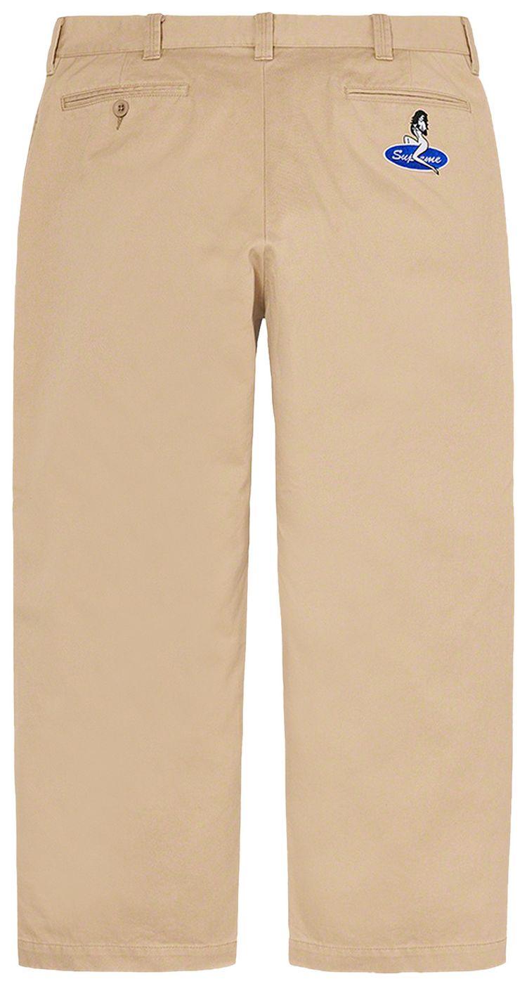 Supreme Pin Up Chino Pant Khaki