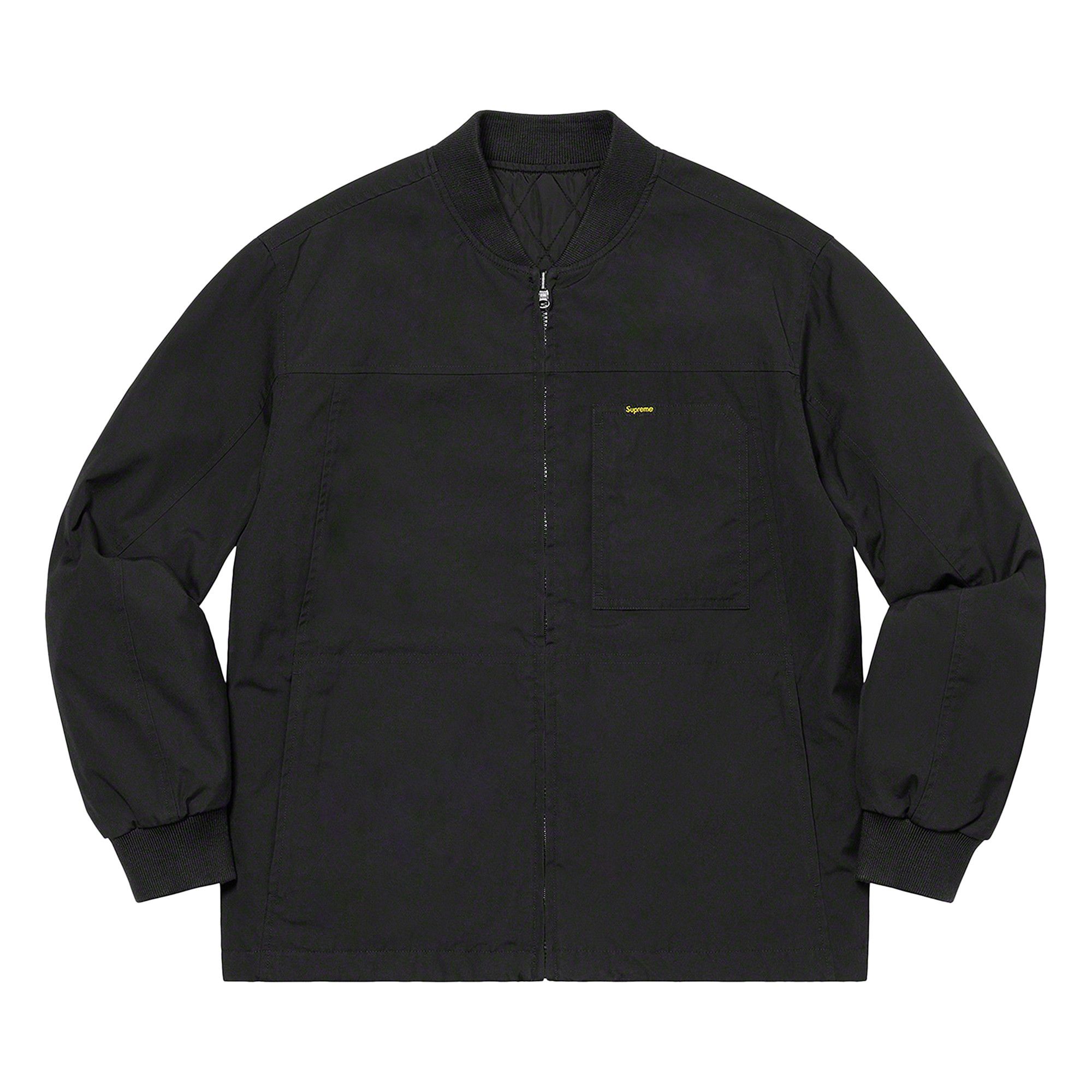 ジャケット・アウター Supreme Reversible Tech Jacket Buy Supreme Reversible Tech Work Jacket 'Black' - SS21J12 BLACK | GOAT