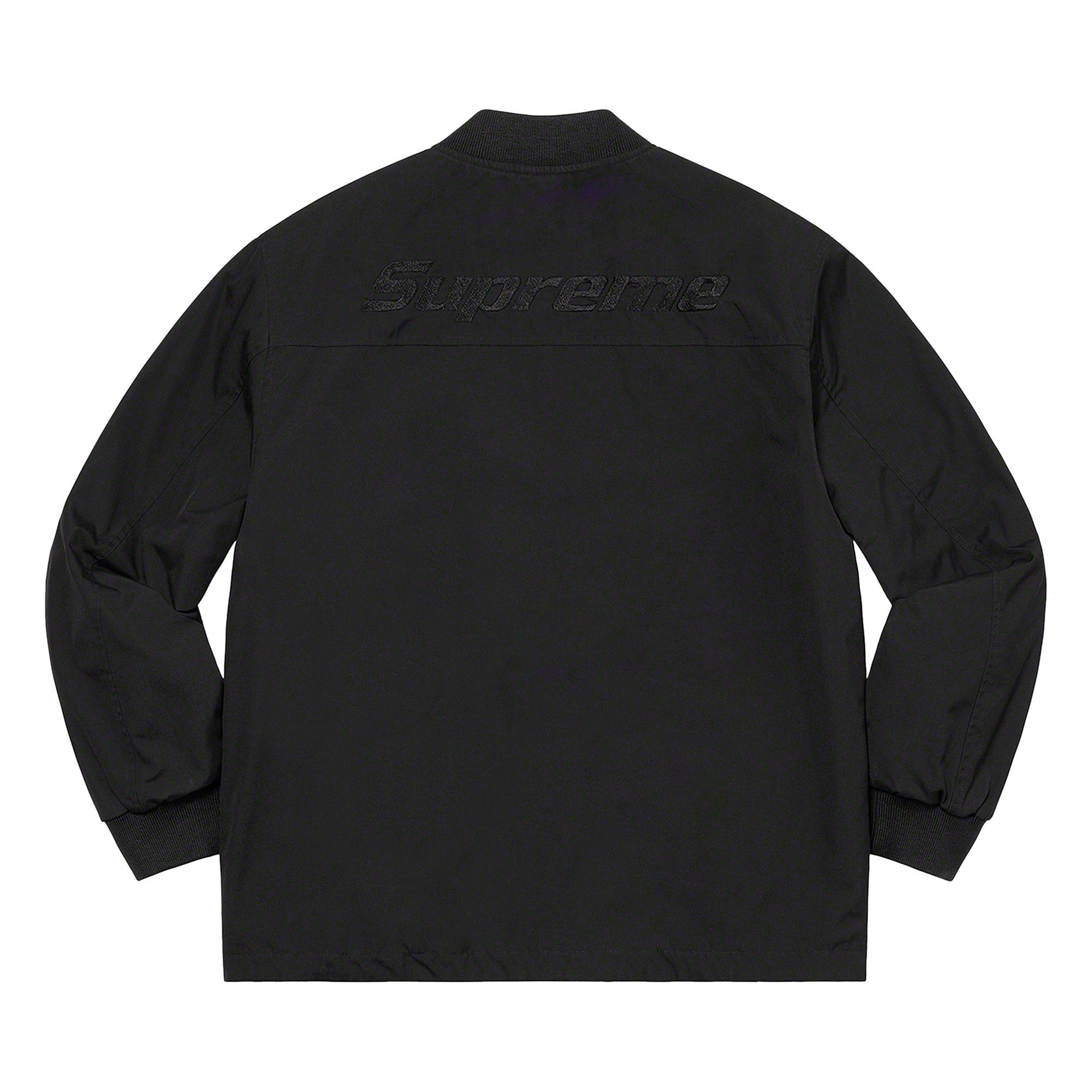 Buy Supreme Reversible Tech Work Jacket 'Black' - SS21J12 BLACK | GOAT