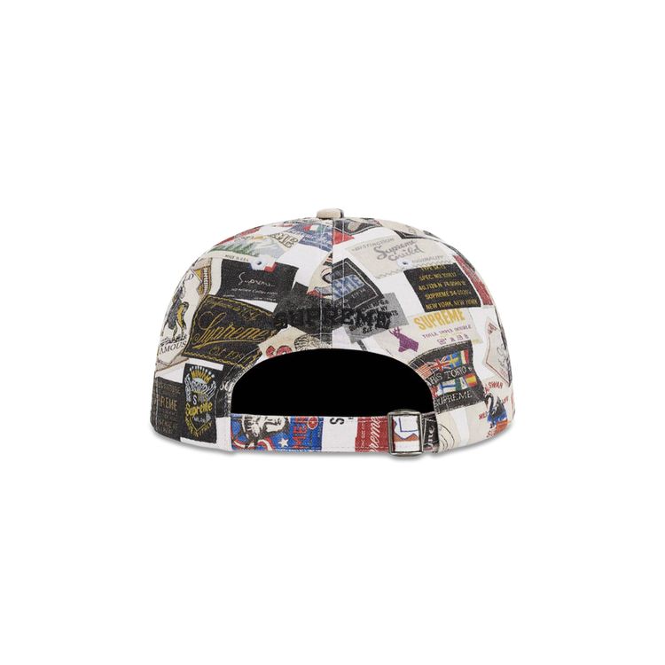 Supreme Labels 6 Panel White