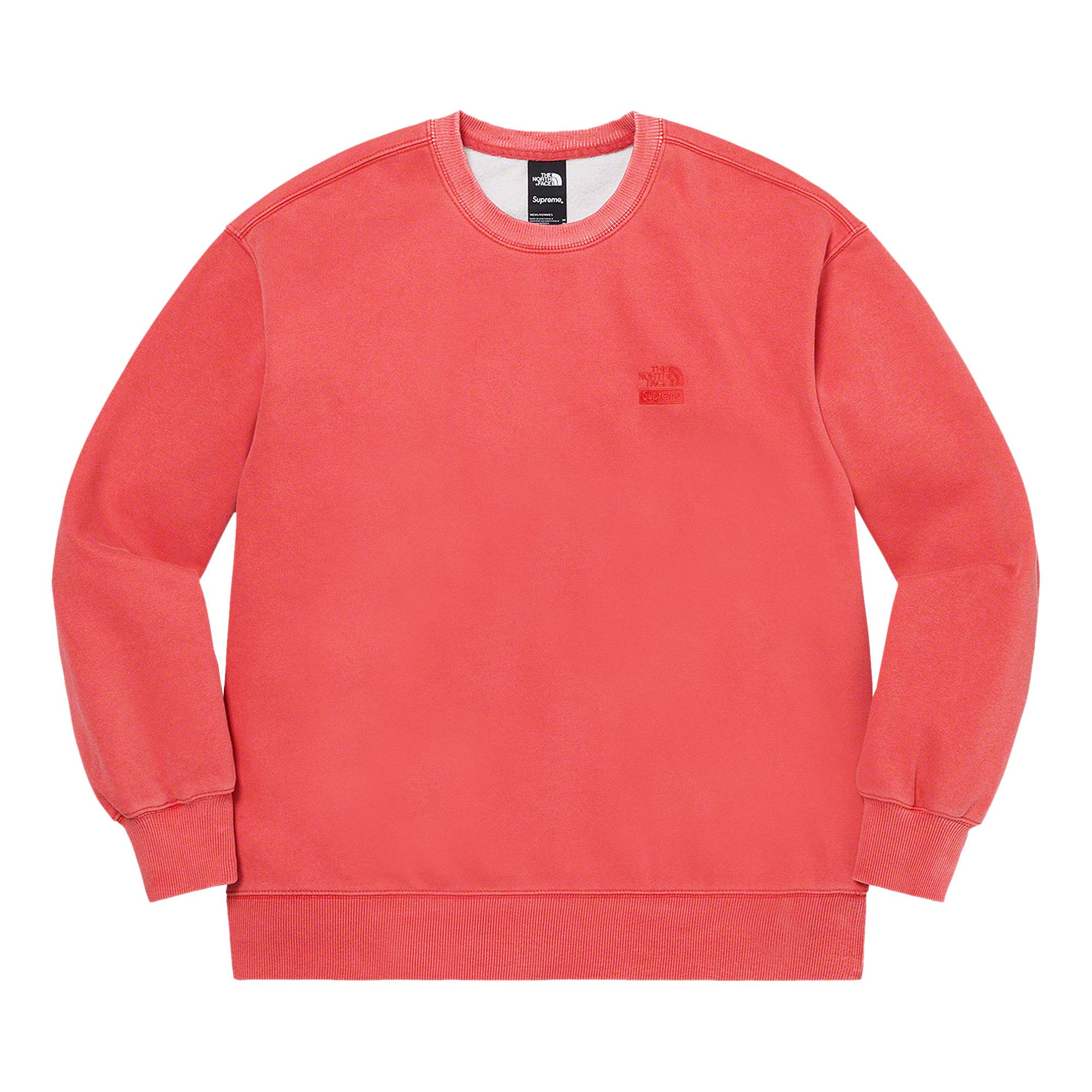 コラボ品【THE NORTH FACE ×SUPREME】PIGMENT PRINTED CREWNECK Supreme The North Face Pigment Printed Crewneck (SS21) - $138
