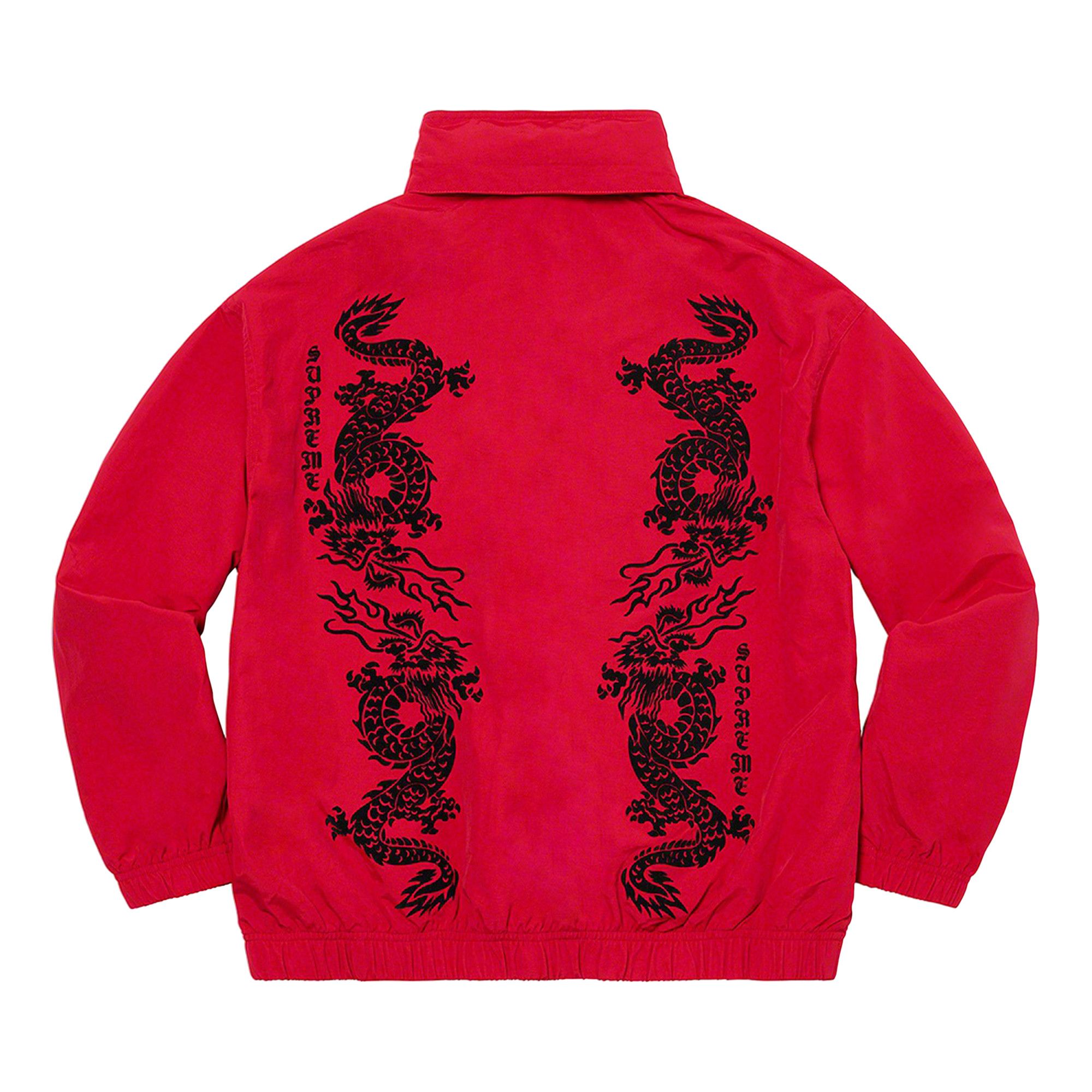 Supreme Dragon Track Jacket Red