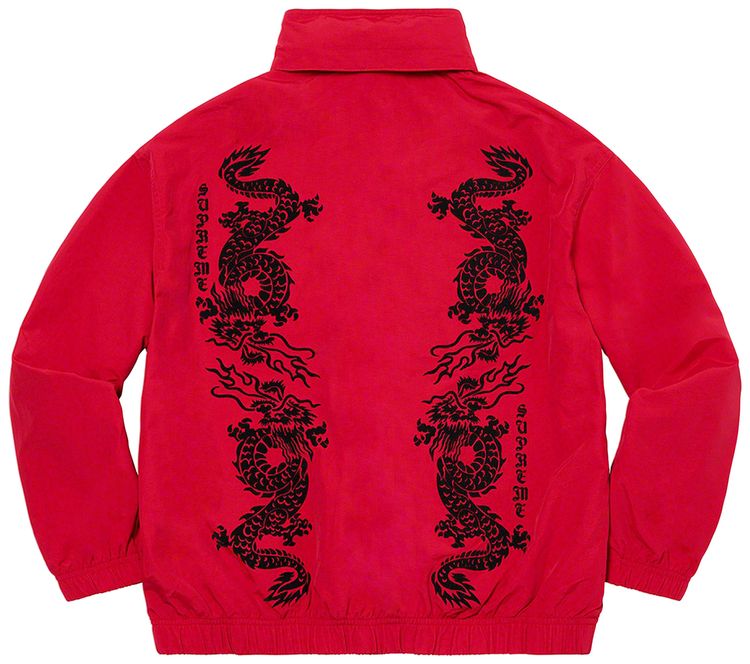 Supreme Dragon Track Jacket Red