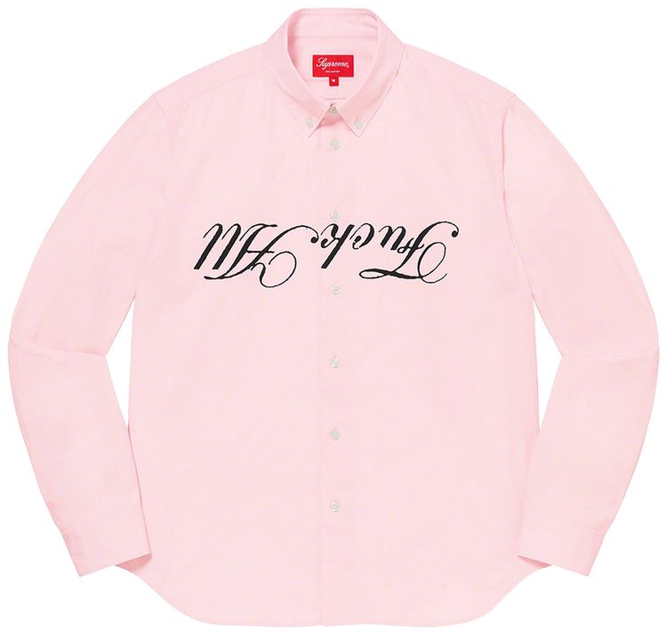 Supreme x Jamie Reid Fuck All Shirt Light Pink