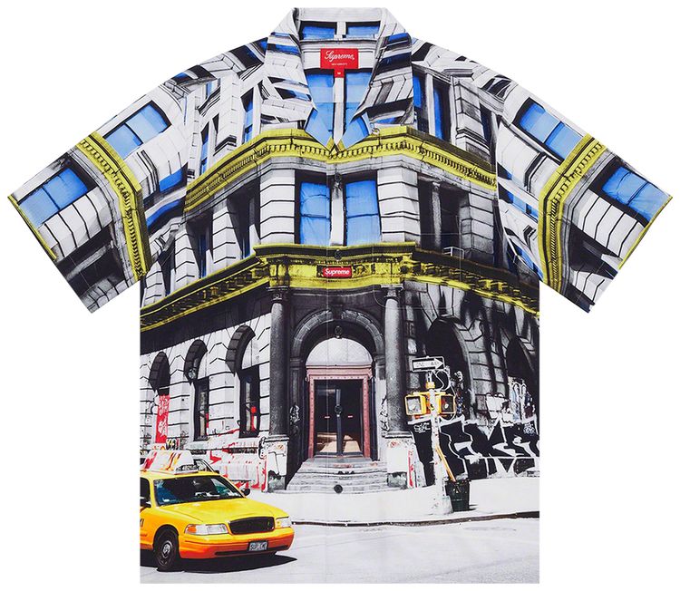 Supreme 190 Bowery Rayon Short Sleeve Shirt Multicolor