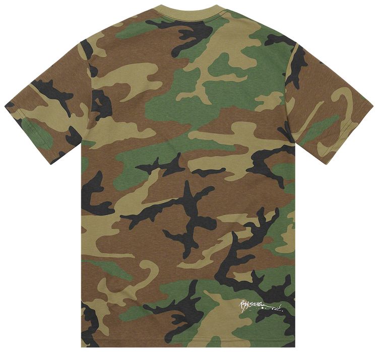Supreme Ralph Steadman Skull Tee Woodland Camo