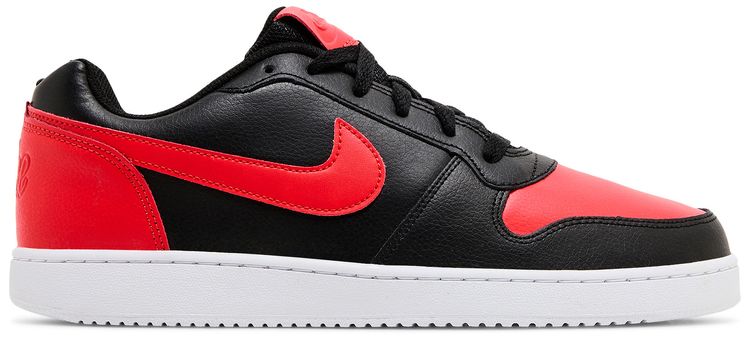 Nike Ebernon Low Black Habanero Red