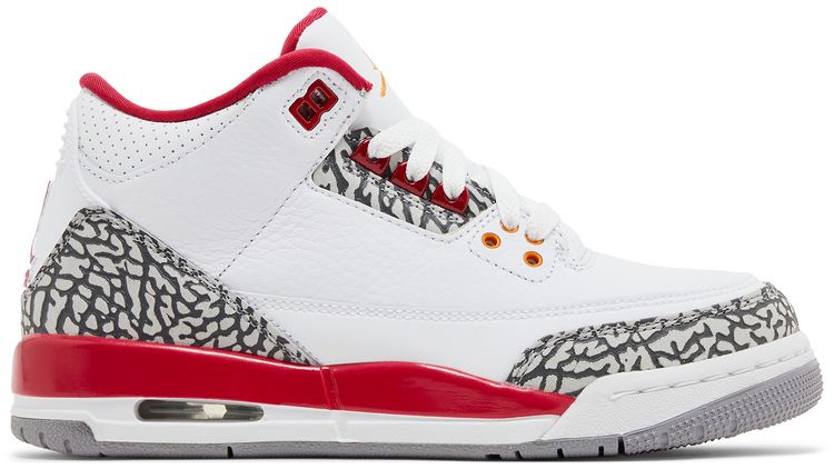 Air Jordan 3 Retro GS Cardinal Red