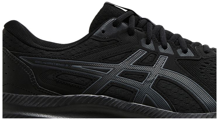 Asics Gel Contend 8 4E Wide Black Carrier Grey