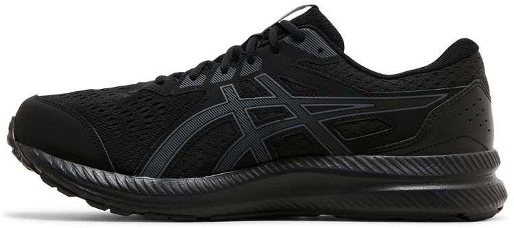 Asics Gel Contend 8 4E Wide Black Carrier Grey