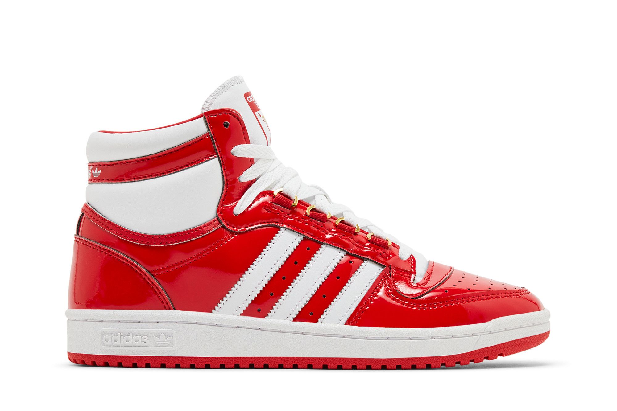 Patent leather top tens sales