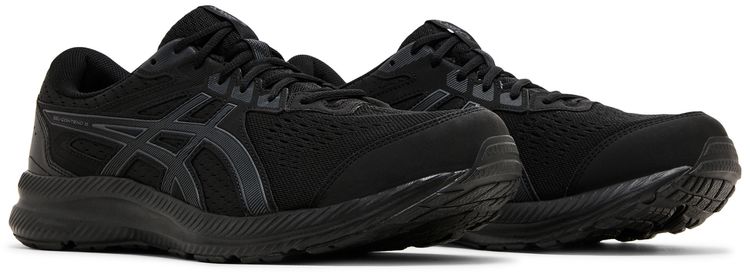 Asics Gel Contend 8 4E Wide Black Carrier Grey