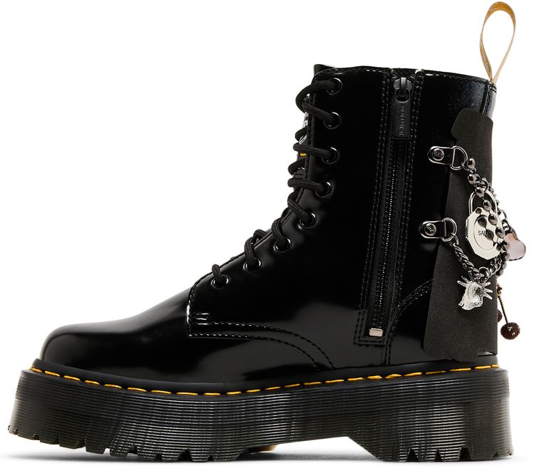 Marc Jacobs x Wmns Jadon Smooth Leather Platform Boot Black