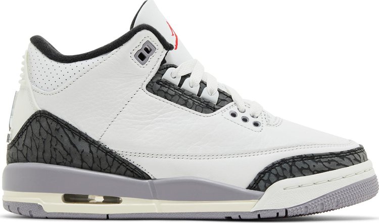 Air Jordan 3 Retro GS Cement Grey